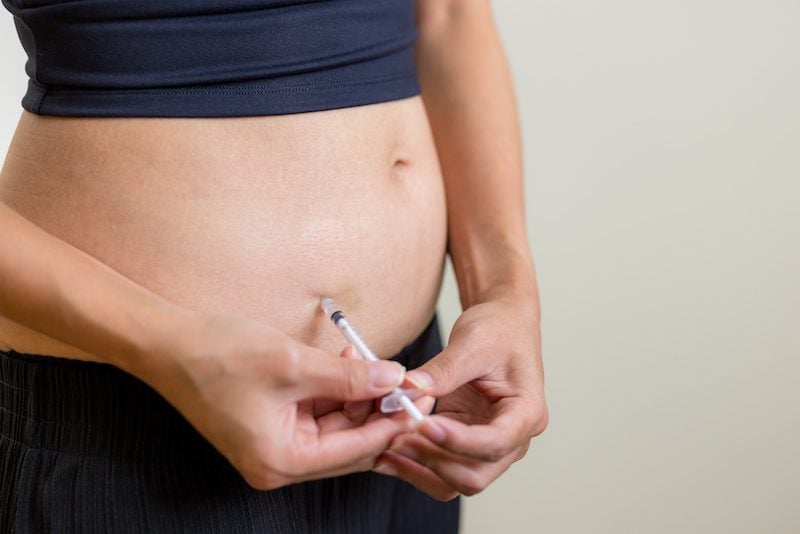 woman injecting medical weight glp-1 injections in Chillicothe, Ohio